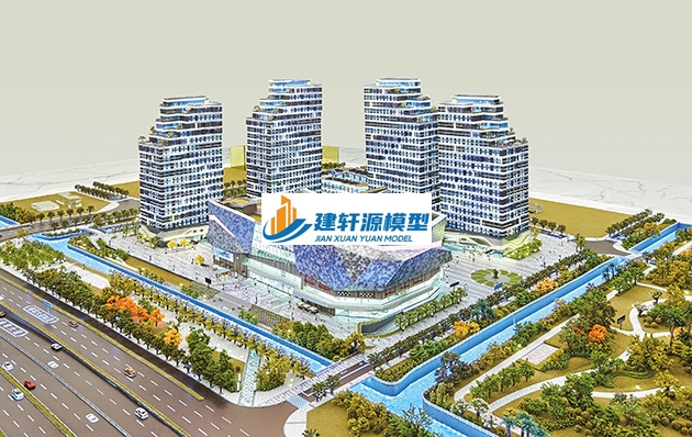 肃宁智慧城模型